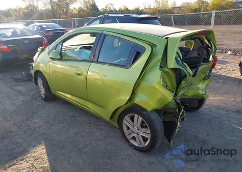 2014 Chevrolet Spark 1Lt Auto из США, поврежденный, VIN KL8CD6S97EC419042